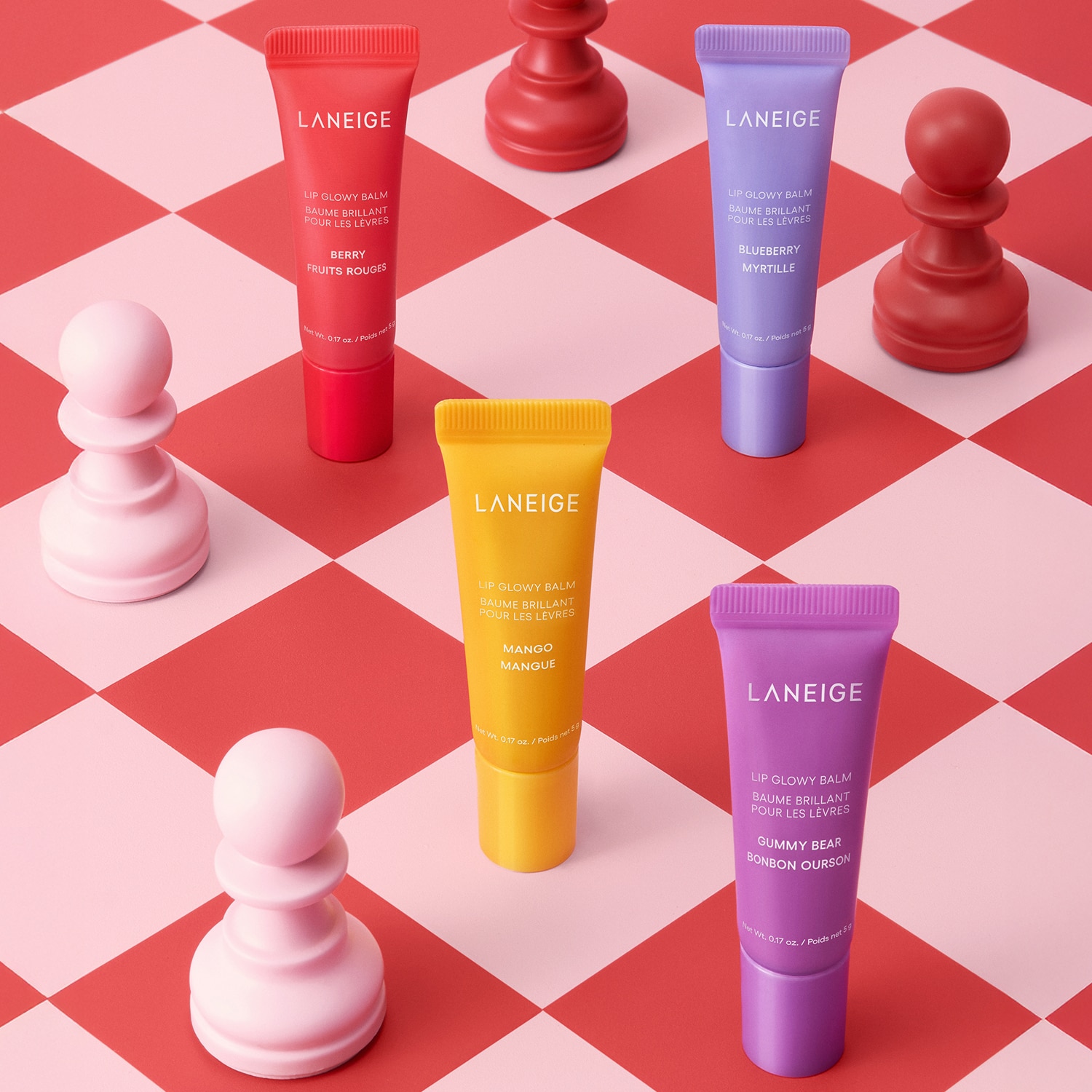 GLOWY LIP MINIS (MINI BÁLSAMOS LABIALES)